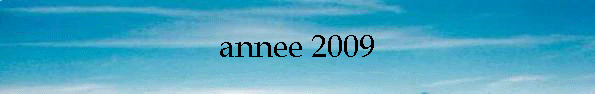 annee 2009