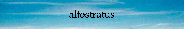 altostratus